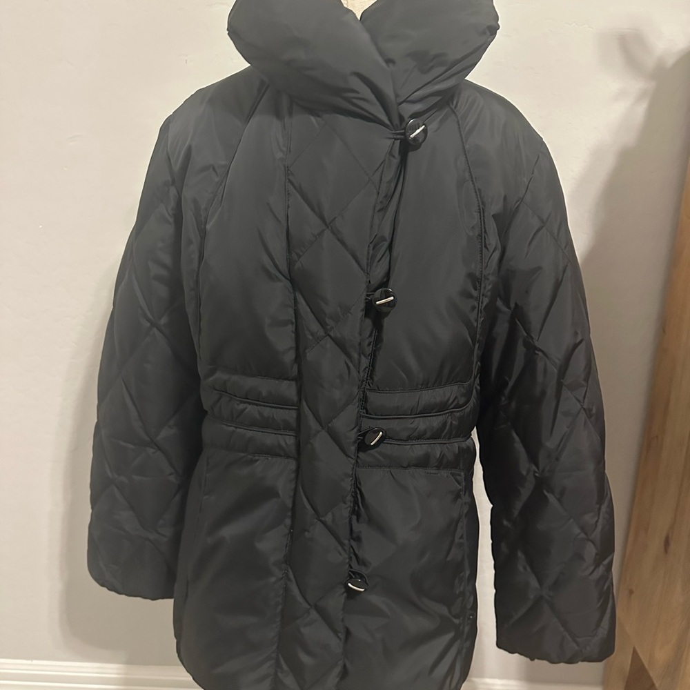 Larry Levine Black Down Jacket